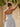 Strapless Embroidery Lace Bodice Layered Ball Gown Long Prom Dress With Split in Silver