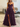 Lace Embroidery Boned Layered Ball Gown Prom Dress - Grape