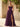 Strapless Embroidery Lace Bodice Layered Ball Gown Long Prom Dress With Split in Grape
