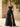 Strapless Embroidery Lace Bodice Layered Ball Gown Long Prom Dress With Split in Black