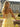 Ruffled Layered Sequin Corset Long Prom Ball Gown Dress in Yellow