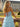 Ruffled Layered Sequin Corset Long Prom Ball Gown Dress in Sky Blue
