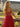 Ruffled Layered Sequin Corset Long Prom Ball Gown Dress in Red