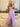 Lace Cut Front Boned Ruffled Ball Gown Dress - Lavender