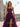 Sweetheart Pleated Bodice Layered Ruffle Hem Long Prom Dress With Slit - Grape