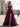 Sweetheart Pleated Bodice Layered Ruffle Hem Long Prom Dress With Slit - Grape