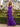 Sweetheart Tiered Lace Up Long Ball Gown Prom Dress With Split in Purple