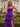 Sweetheart Tiered Lace Up Long Ball Gown Prom Dress With Split in Purple
