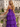 Sweetheart Tiered Lace Up Long Ball Gown Prom Dress With Split in Purple