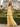 Sweetheart Tiered Lace Up Long Ball Gown Prom Dress With Split in Yellow