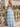 Sweetheart Tiered Lace Up Long Ball Gown Prom Dress With Split in Light Blue