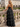 Sweetheart Tiered Lace Up Long Ball Gown Prom Dress With Split in Black