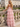 Sweetheart Tiered Lace Up Long Ball Gown Prom Dress With Split in Pink