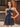 Cut Waist 3D Rose Halter Ruffle Mini Prom Dress - Stormy Blue