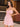 Cut Waist 3D Rose Halter Ruffle Mini Prom Dress - Pink