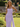 Strapless Hand Made Flower Long Mermaid Prom Dress With Waist Drop in Lavender