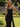 Strapless Hand Made Flower Long Mermaid Prom Dress With Waist Drop in Black