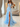 Cut Front Leaf Lace Boned Mermaid Prom Dress With Layered - Sky Blue