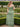 Off Shoulder Ruched Bust Long Mermaid Prom Dress With Drop Train in Sage Green