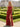 Crystal Lace Embroidery Chiffon Mermaid Prom Dress With Slit - Red