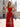 Ruched Bust Fitted Waist Pleated Mermaid Long Prom Dress With Slit - Red