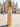 Ruched Bust Fitted Waist Pleated Mermaid Long Prom Dress With Slit - Champagne