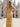 Ruched Bust Fitted Waist Pleated Mermaid Long Prom Dress With Slit - Gold