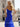 Bow Front Pleated Layered Ruffle Hem Long Prom Dress With Slit - Royal Blue