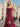 Ruffle Hem Pleated Lace Up Long Mermaid Prom Dress With Slit - Desert Rose