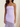 Zipped Back Strapless Chiffon Tulle Hem Long Mermaid Prom Dress in Lavender