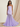 Zipped Back Strapless Chiffon Tulle Hem Long Mermaid Prom Dress in Lavender
