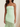 Zipped Back Strapless Chiffon Tulle Hem Long Mermaid Prom Dress in Mint Green
