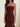 Zipped Back Strapless Chiffon Tulle Hem Long Mermaid Prom Dress in Burgundy