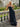 Sweetheart Neck Chiffon Long Mermaid Prom Dress With Ruffle Hem - Navy Blue