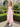 Sweetheart Neck Chiffon Long Mermaid Prom Dress With Ruffle Hem - Pink