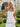 Sweetheart Neck Chiffon Long Mermaid Prom Dress With Ruffle Hem - White