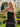 Sweetheart Neck Chiffon Long Mermaid Prom Dress With Ruffle Hem - Black