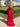 Sweetheart Neck Chiffon Long Mermaid Prom Dress With Ruffle Hem - Red