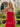 Sweetheart Neck Chiffon Long Mermaid Prom Dress With Ruffle Hem - Red