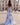 Worldprom Blue Floral Prom Dress