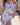 Worldprom Blue Floral Prom Dress