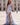 Worldprom Blue Floral Prom Dress