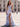 Worldprom Blue Floral Prom Dress