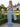 Sweetheart Ruched Chiffon Long Pleated Mermaid Prom Dress With Shawl - Dusty Blue