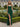 Sweetheart Ruched Chiffon Long Pleated Mermaid Prom Dress With Shawl - Emerald Green