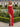 Sweetheart Ruched Chiffon Long Pleated Mermaid Prom Dress With Shawl - Red