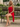 One Shoulder Pleated Lace Up Mini Sheath Prom Dress With Drop in Red