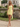 One Shoulder Pleated Lace Up Mini Sheath Prom Dress With Drop in Yellow