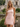 One Shoulder Pleated Lace Up Mini Sheath Prom Dress With Drop in Pink