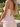 One Shoulder Ruffle Backless Lace Up Mini Sheath Prom Dress in Blush Pink